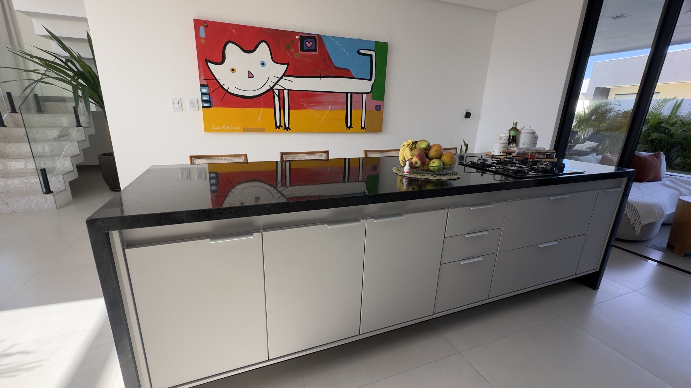 Ilha da cozinha